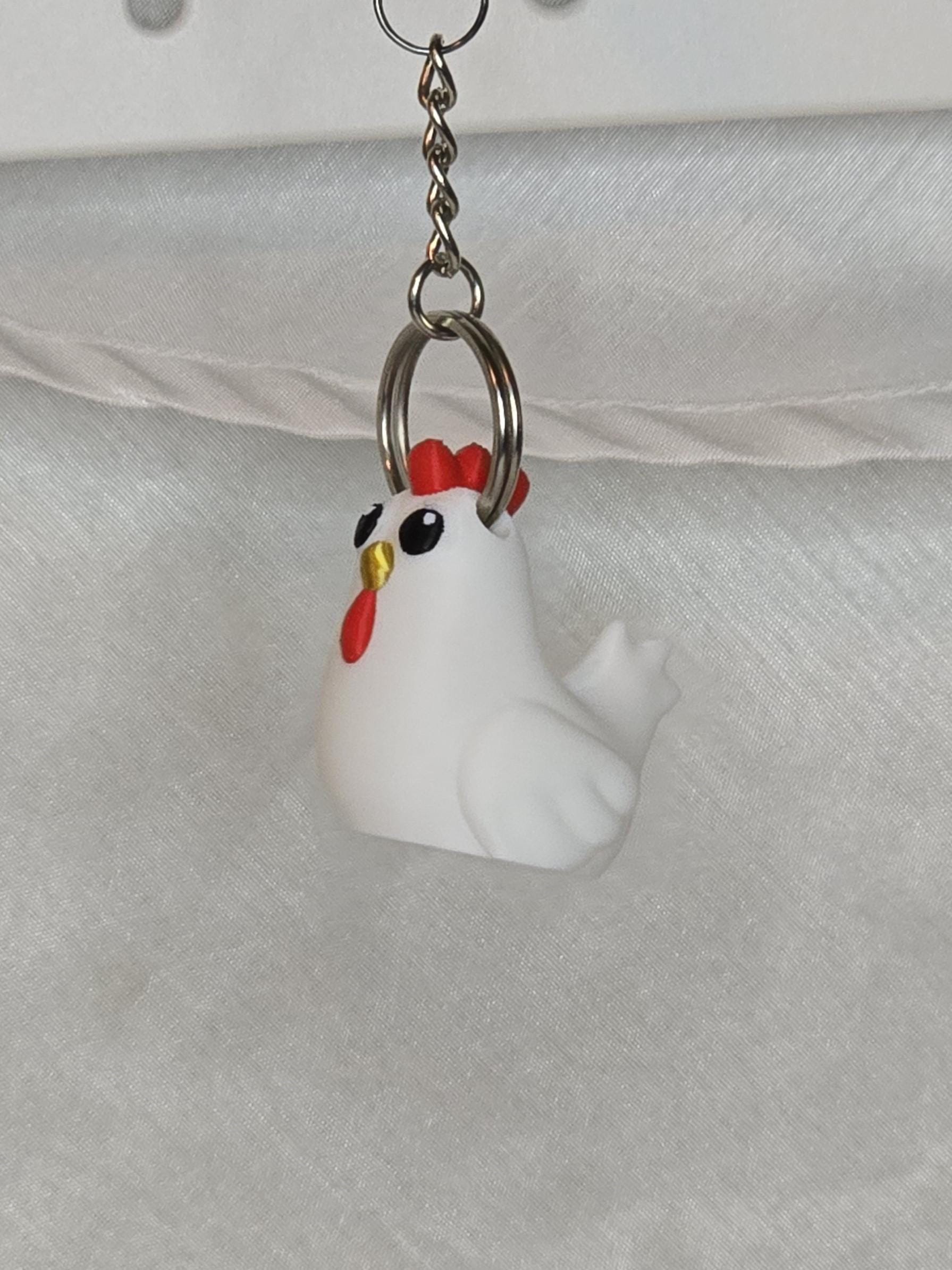 Chicken Keychain