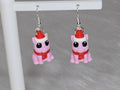 Winter Pig Earrings