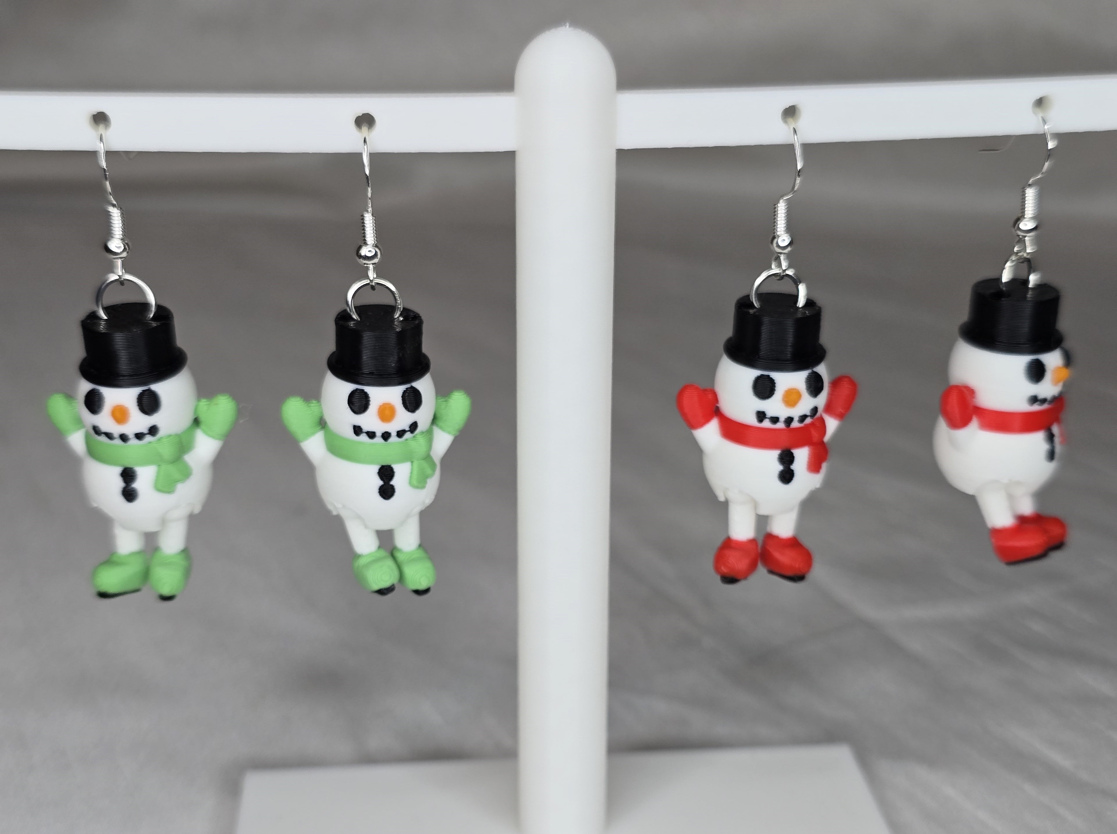 Skating Snowman