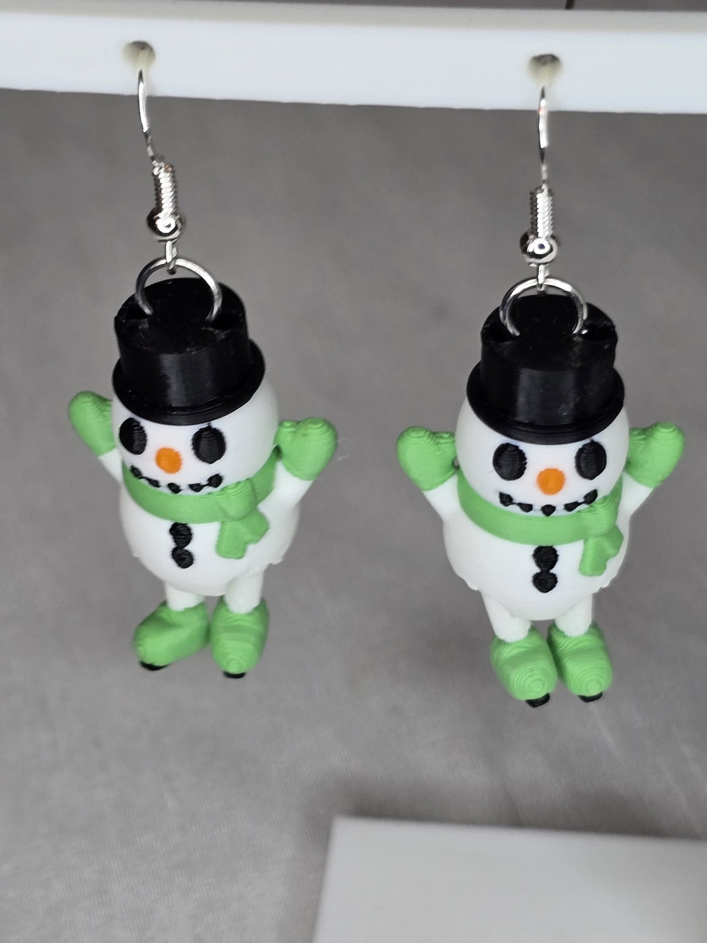 Skating Snowman