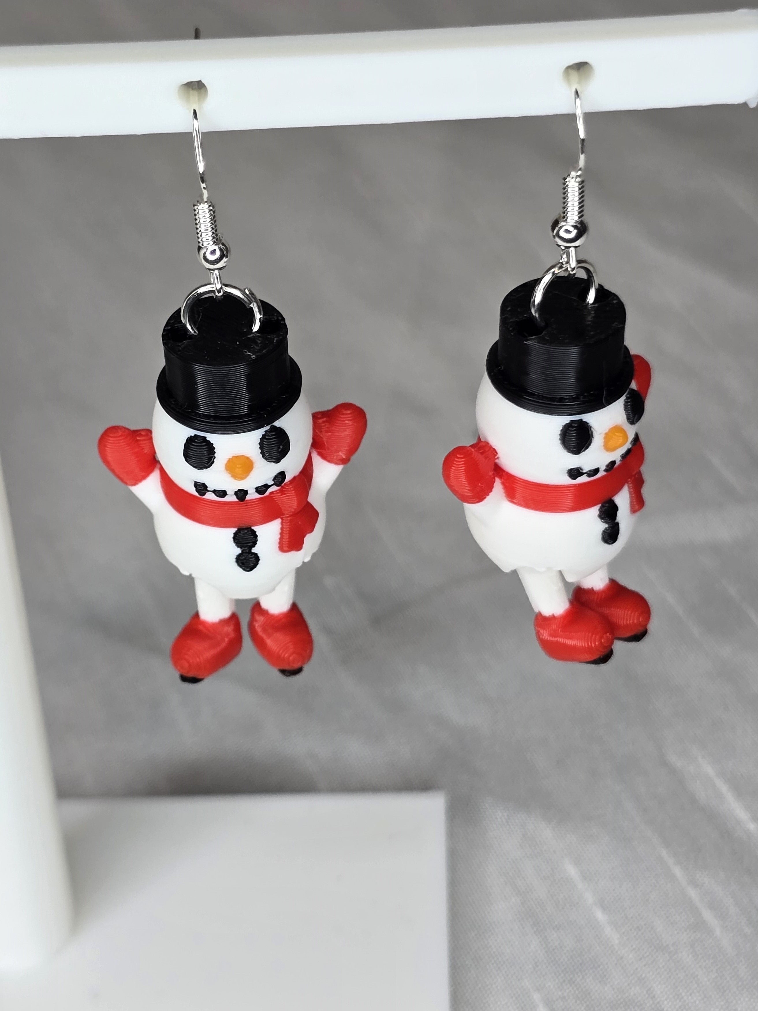Skating Snowman