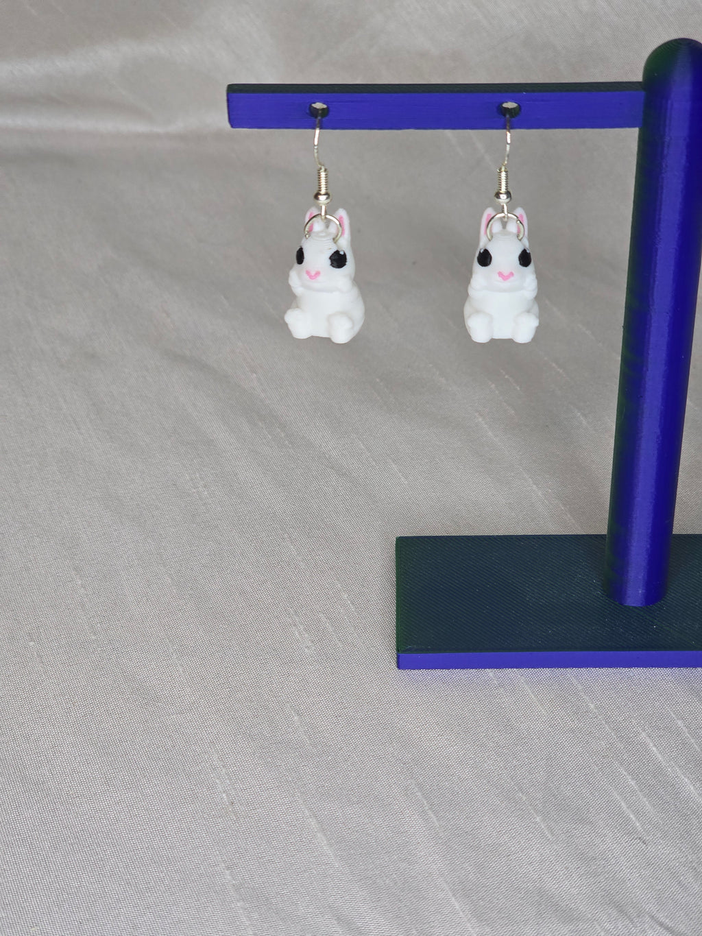 White Rabbit Earrings