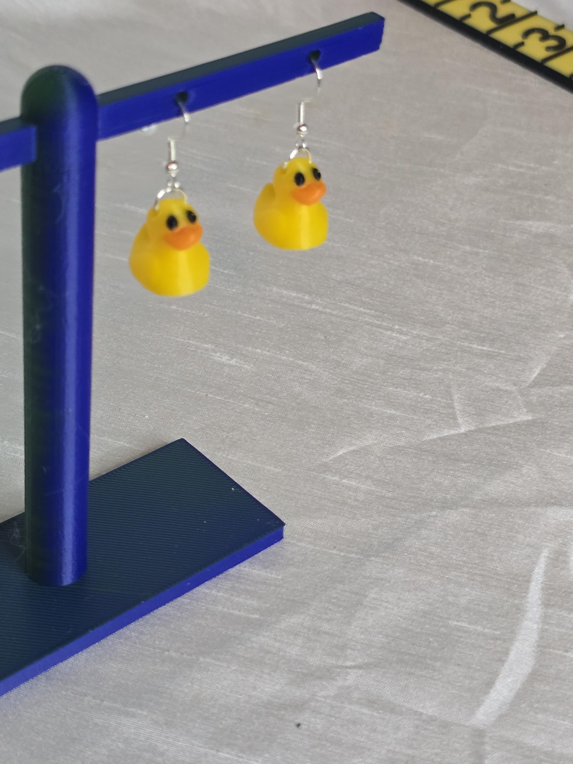 Little Yellow Duck Earrings