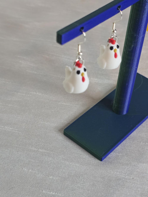 Chicken Earring
