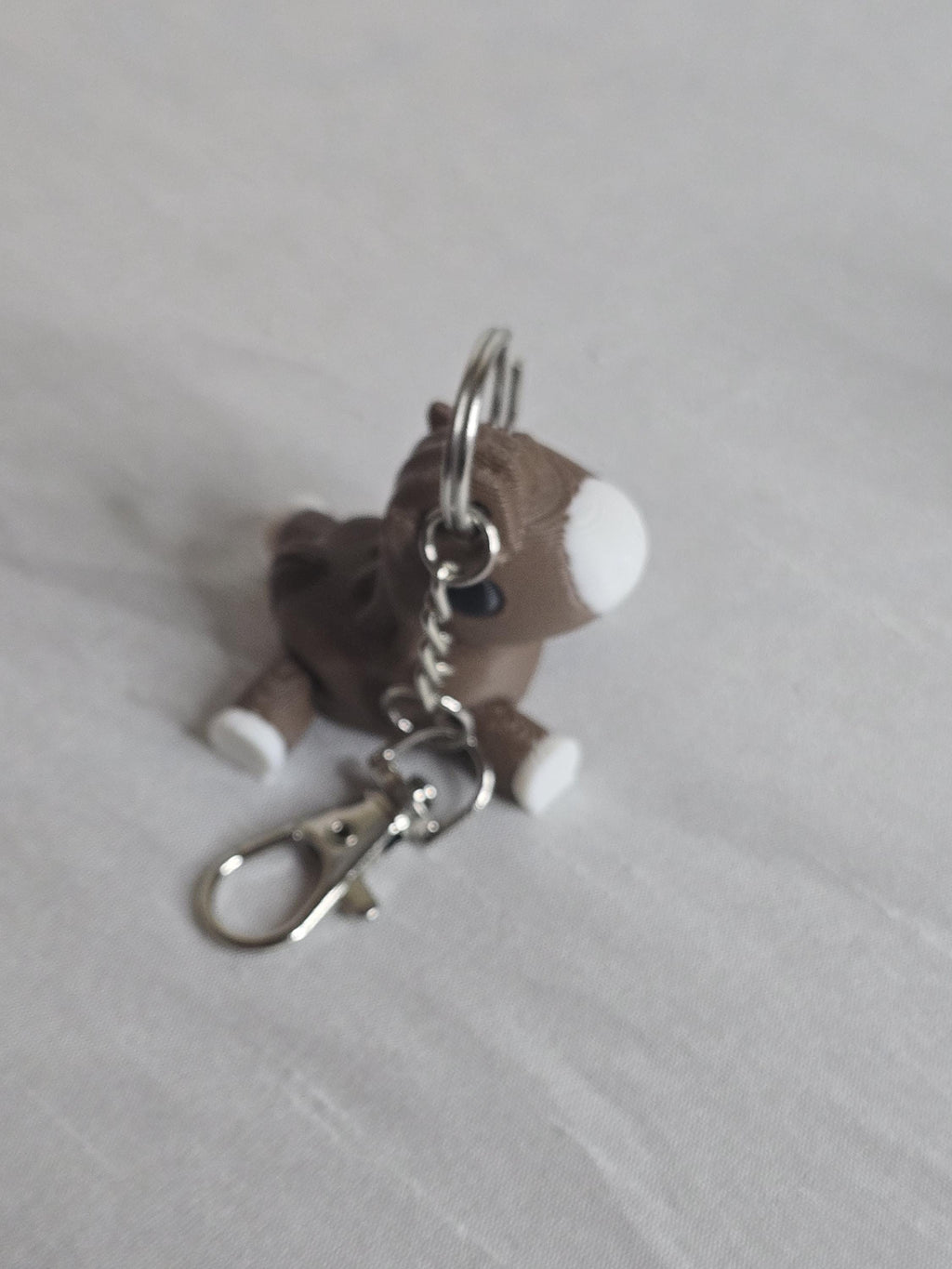 Chestnut Horse Keychain