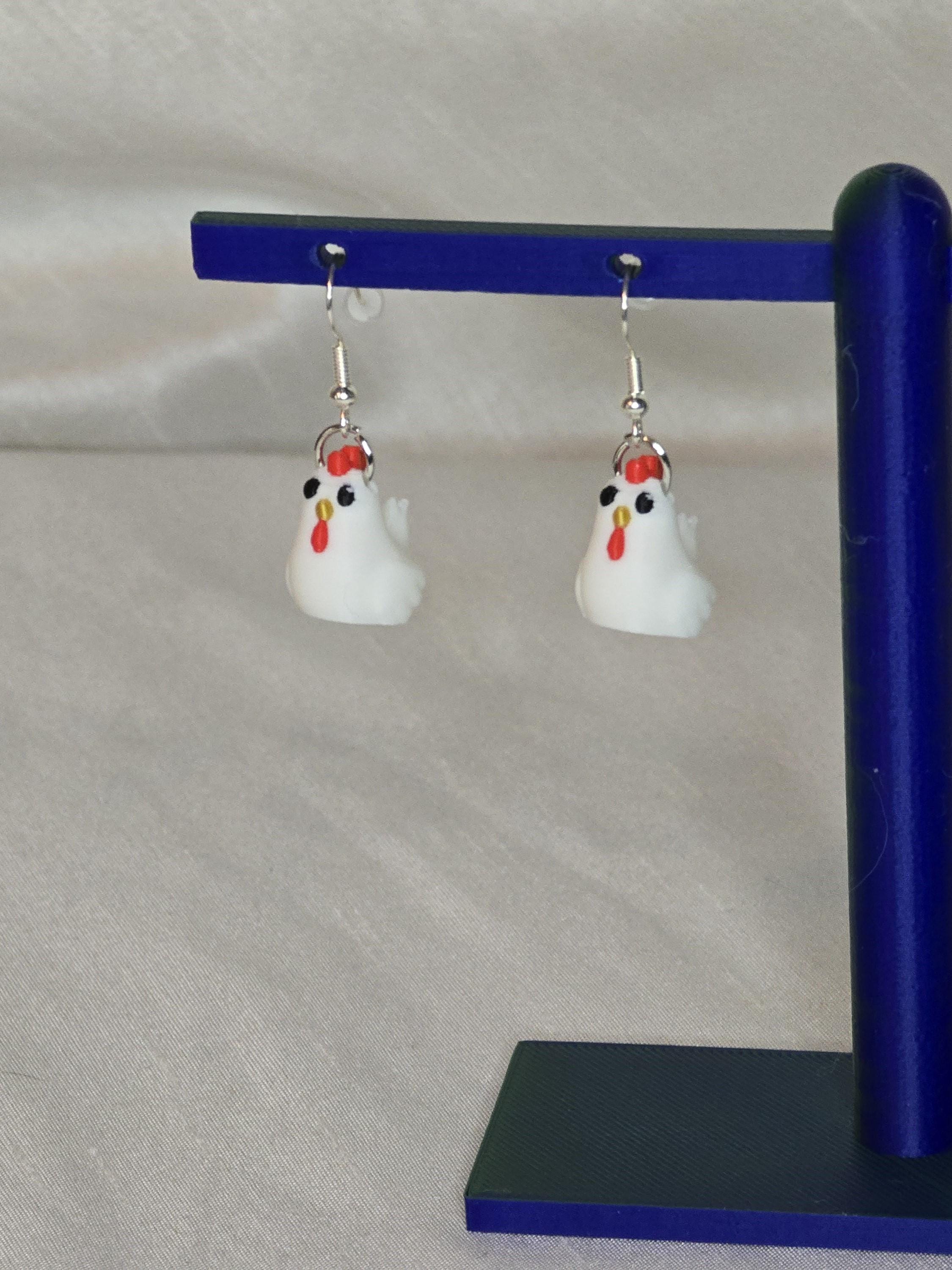 Chicken Earring