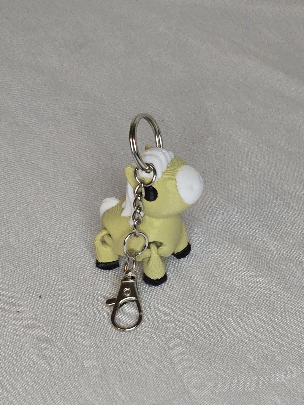 Little Palomino Horse Keychain