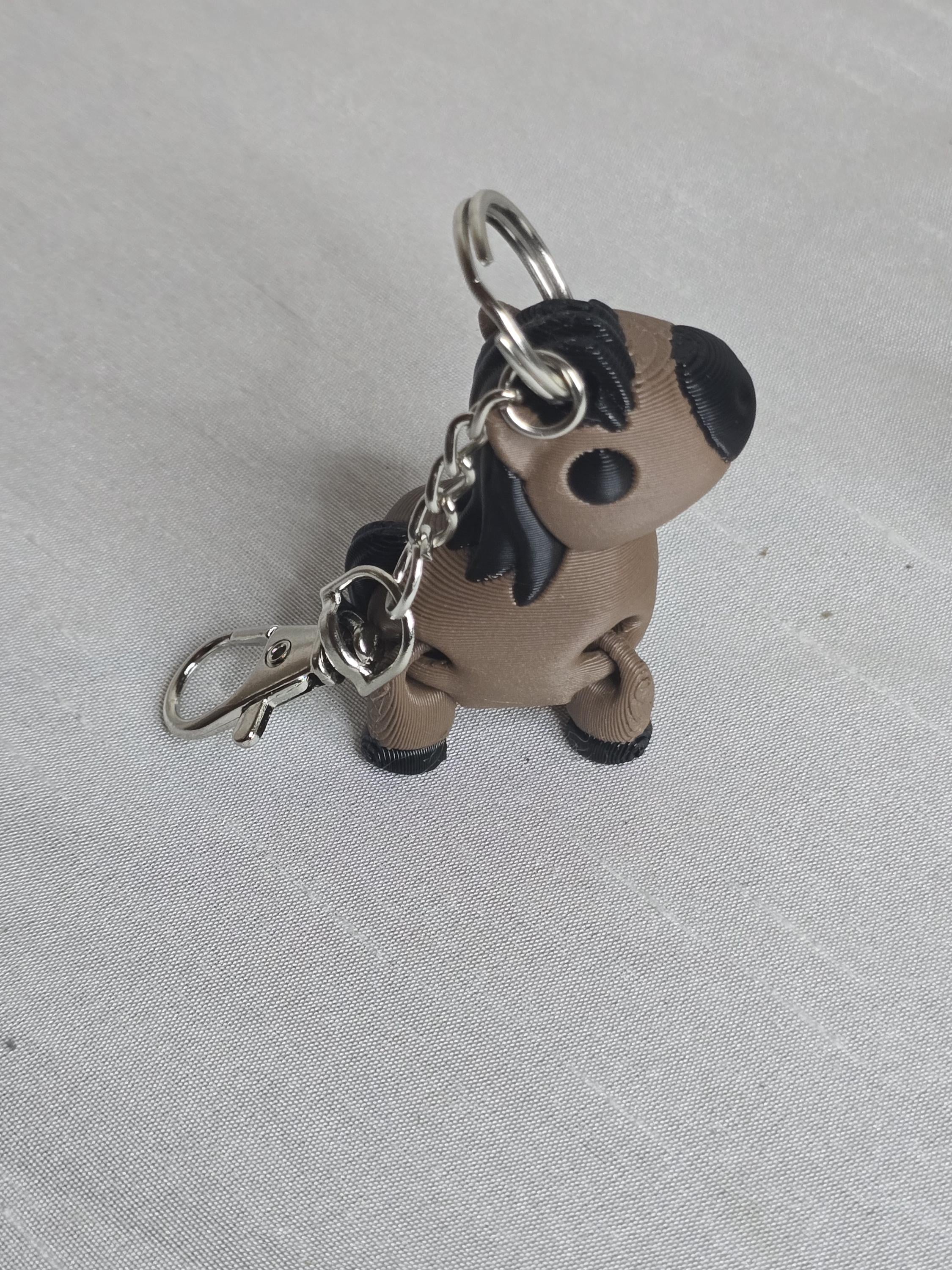 Little Mustang Horse Keychain
