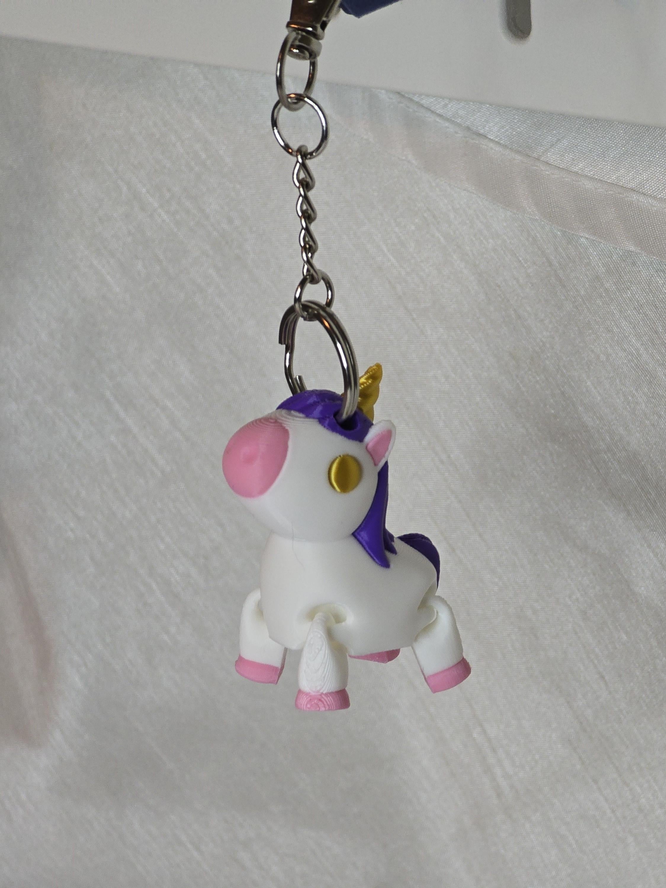 Unicorn Keychain
