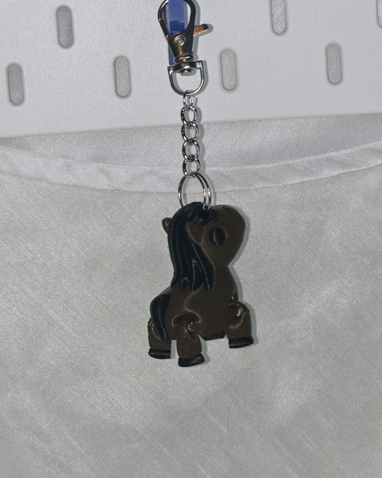 Little Brown Horse Keychain