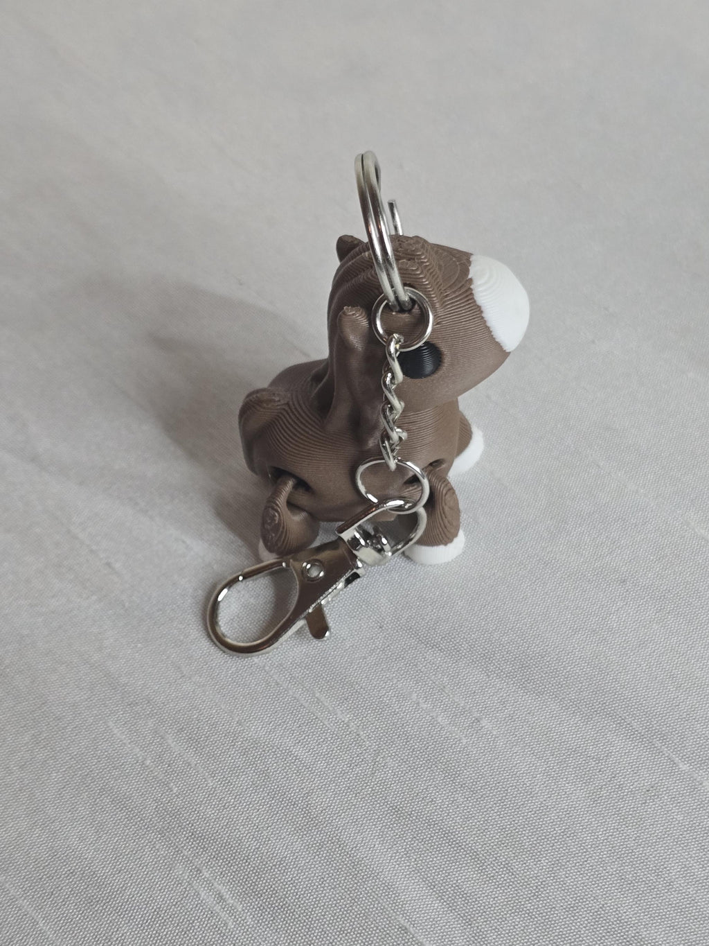 Chestnut Horse Keychain